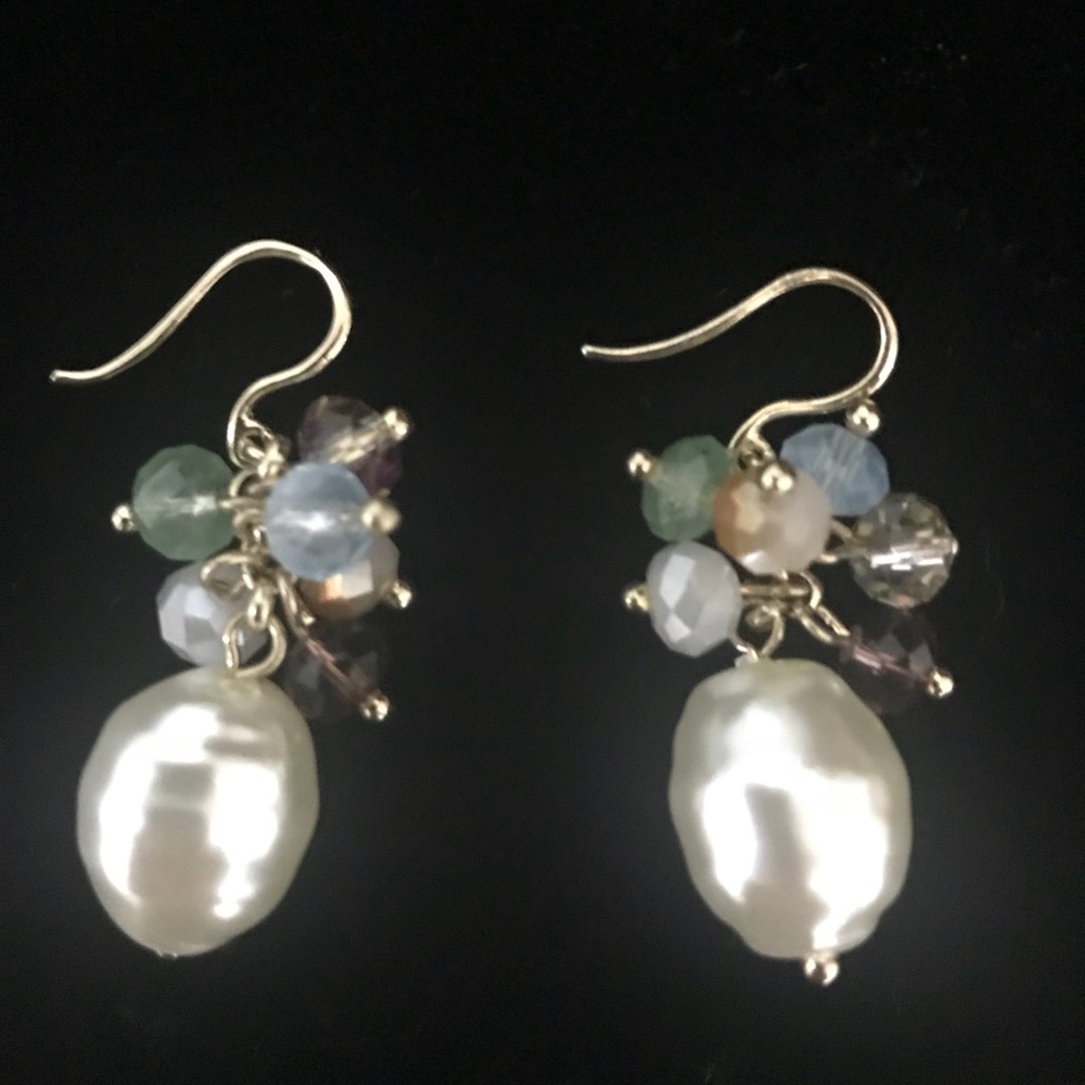 Pearl earrings